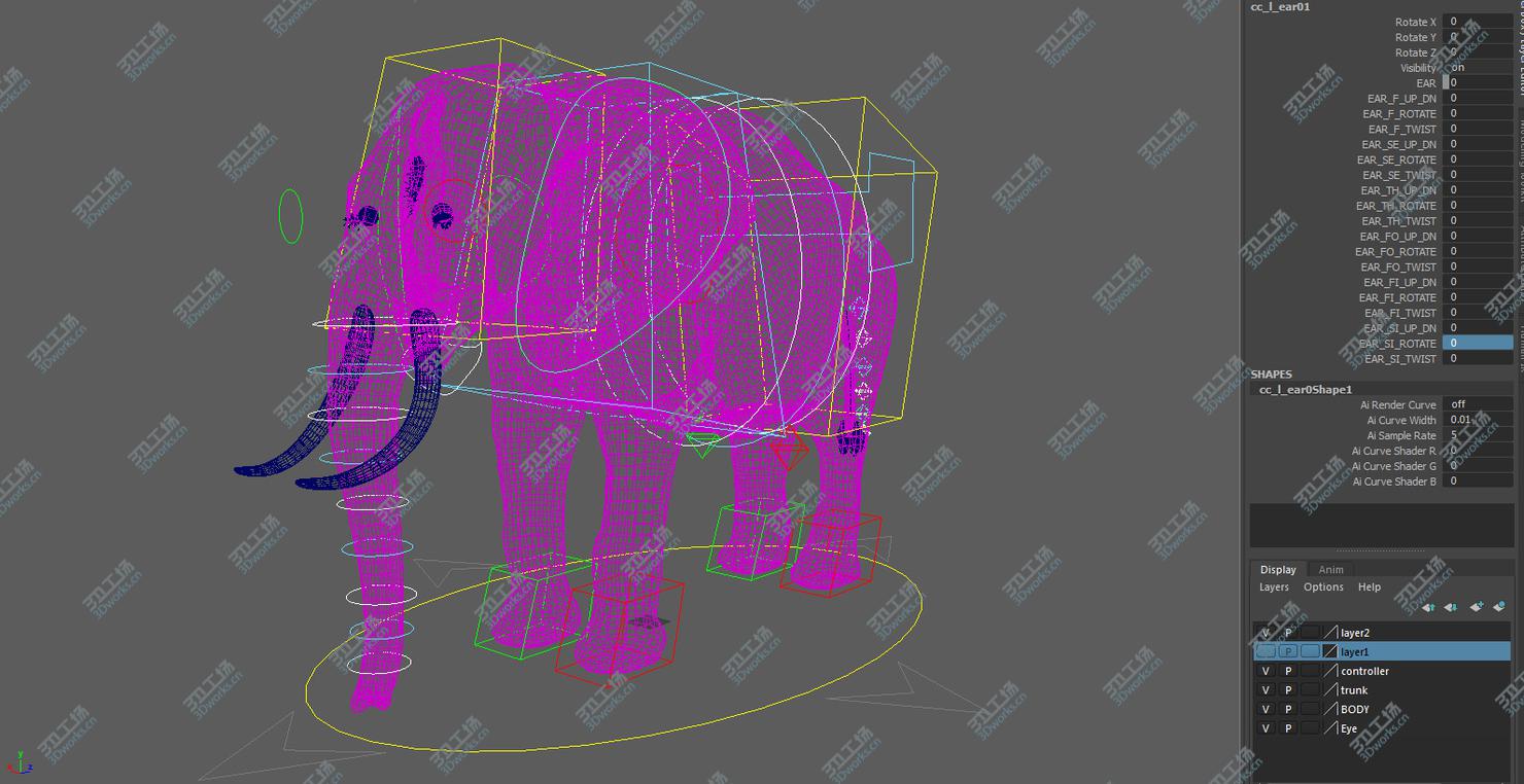 images/goods_img/202105072/3D model Elephant-Maya-Animated/5.jpg